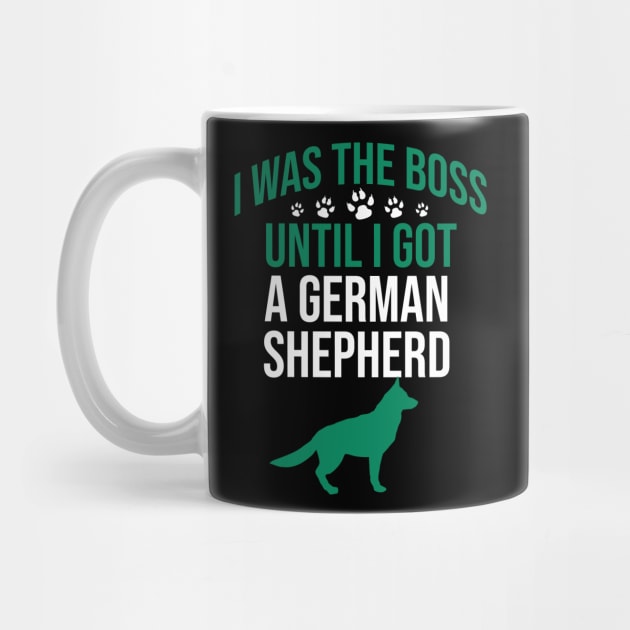 I was the boss until I got a german shepherd by cypryanus